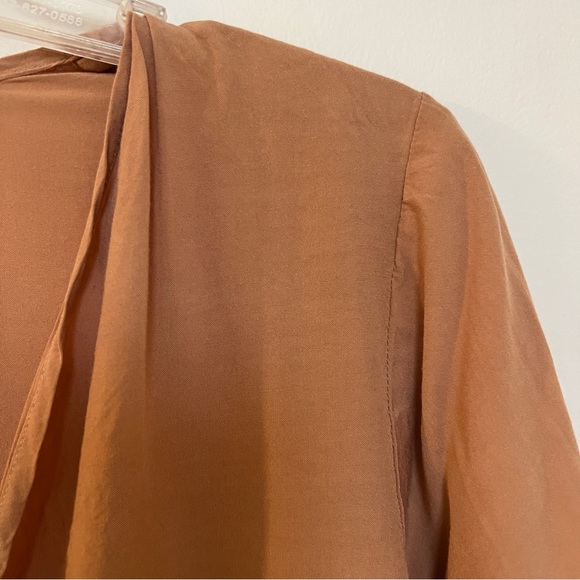 🤎 SET - Metallic bronze coloured wrap top & wrap skirt - custom made!🤎 - Picture 4 of 10